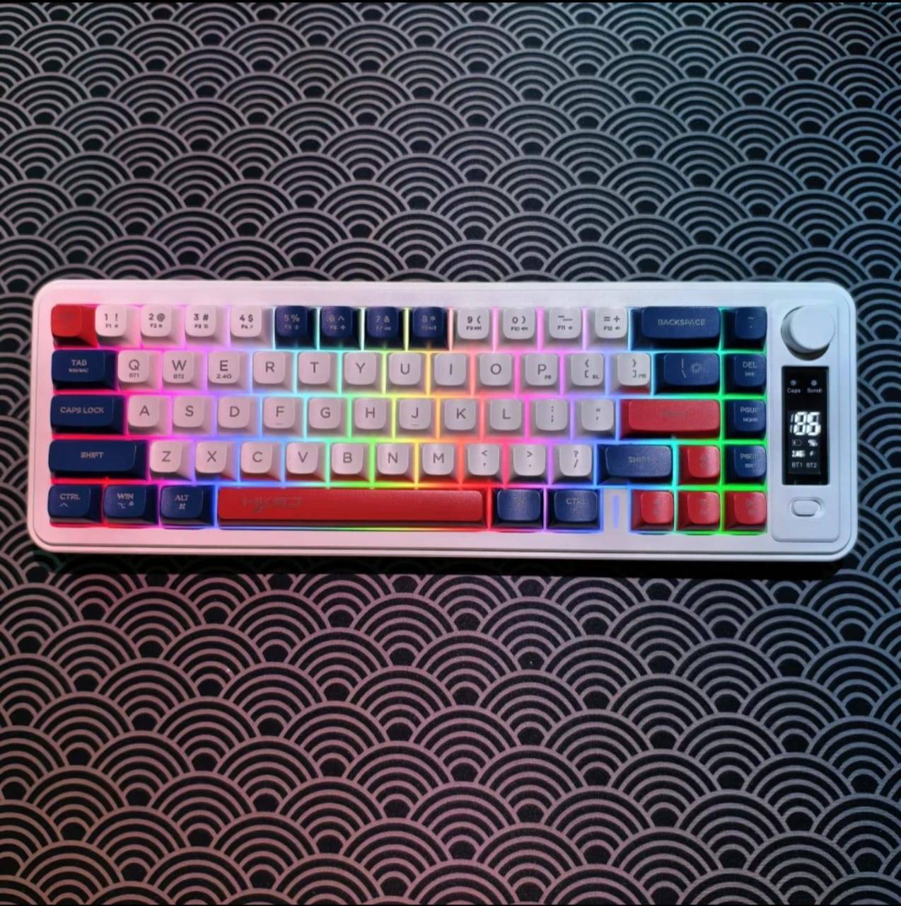 Clavier Gaming Sans fil RGB à membrane 