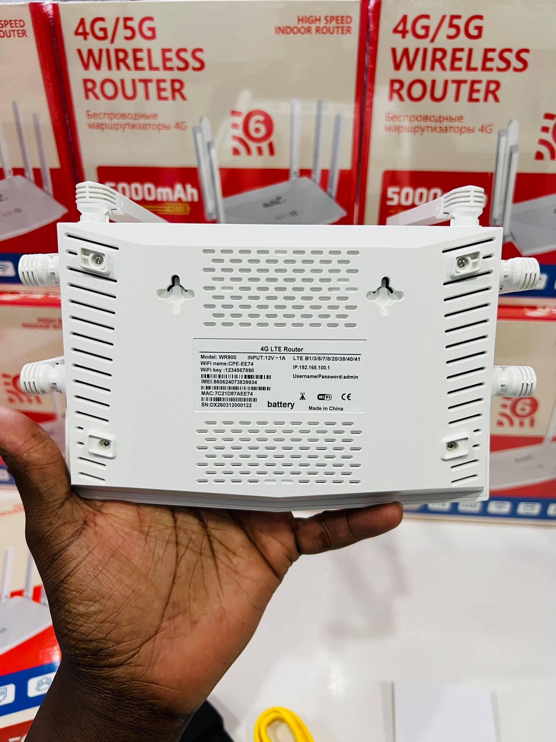 📶 Routeur Wi-Fi 4G/5G