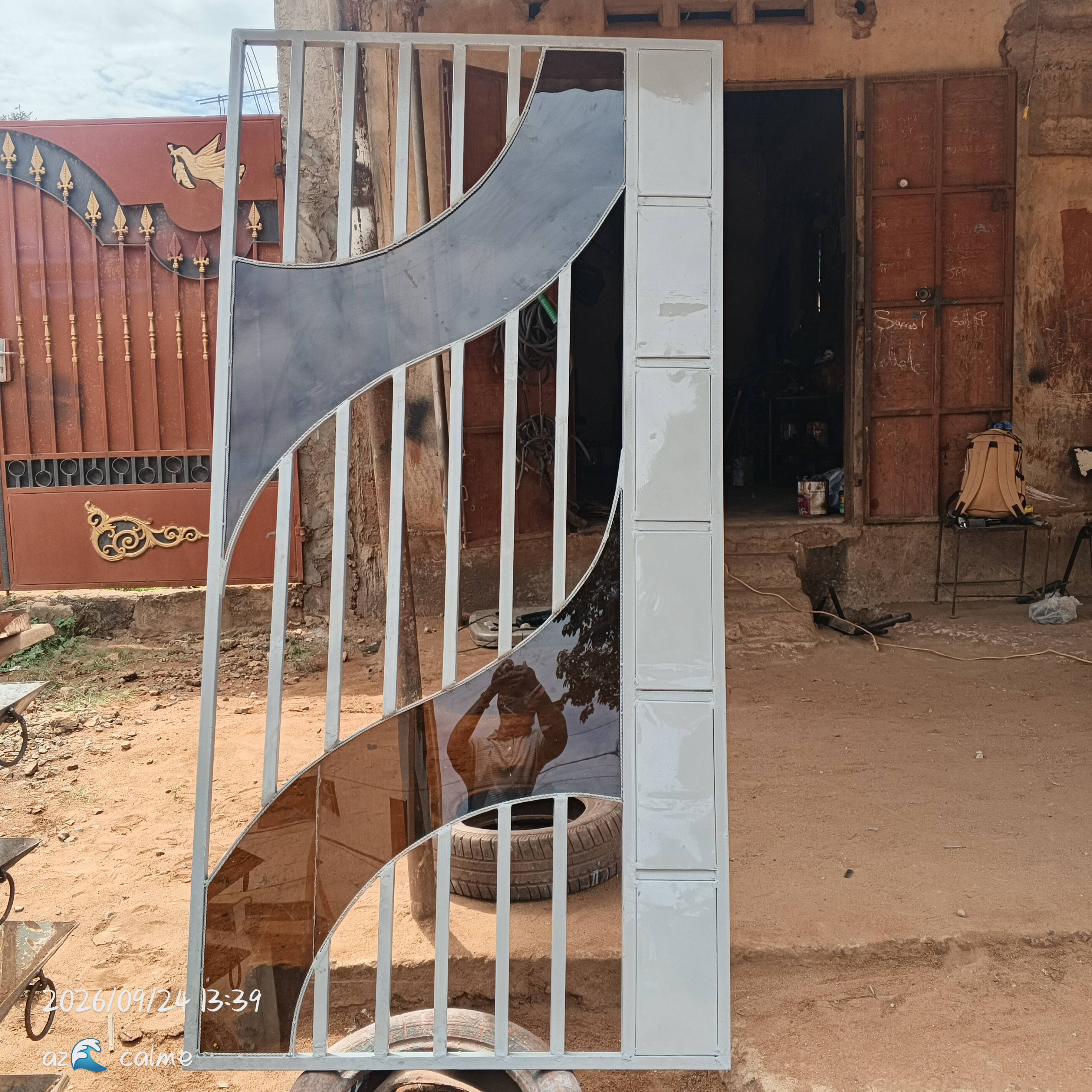 Porte grille simple 